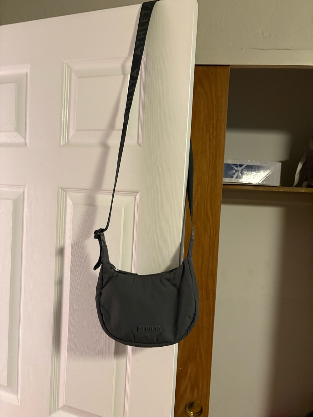 Athleta Black Crossbody Shoulder Bag